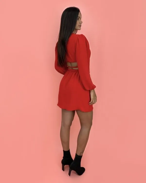 Saia Simone - Vermelho