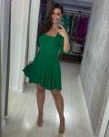 Vestido Anne – Verde Bandeira