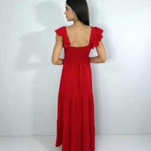 Vestido Tita - Vermelho - Image 3