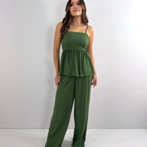 Conjunto Zendaya - Verde Militar - Image 1