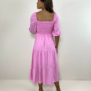 Vestido Juliana - Rosa Bebê - Image 5