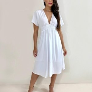 Vestido Marcela - Branco - Image 1