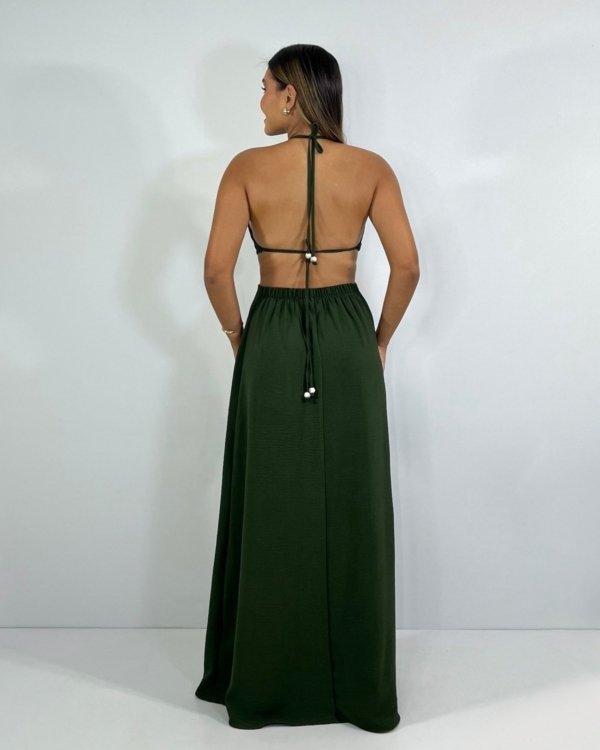 Vestido Melinda - Verde Militar