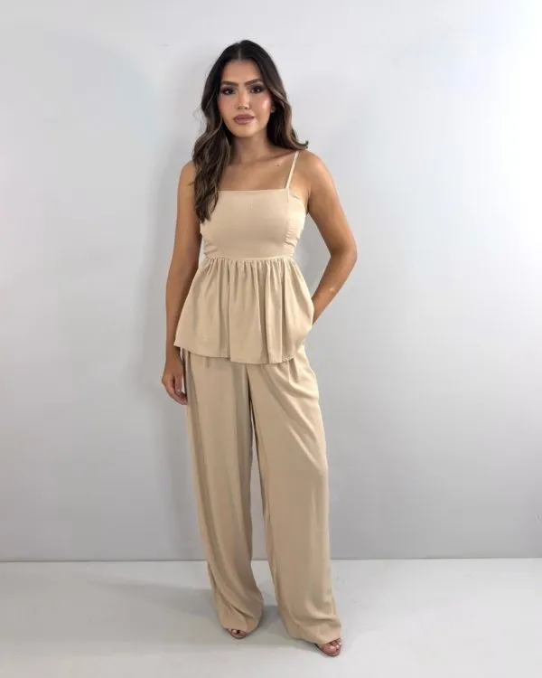 Conjunto Zendaya - Nude