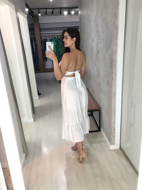 Saia Maria Eduarda - Branco