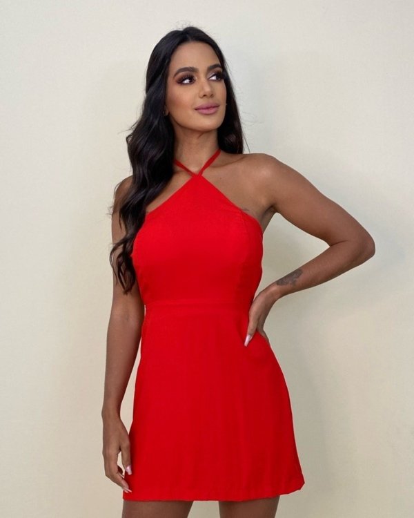 Vestido Iara - Vermelho
