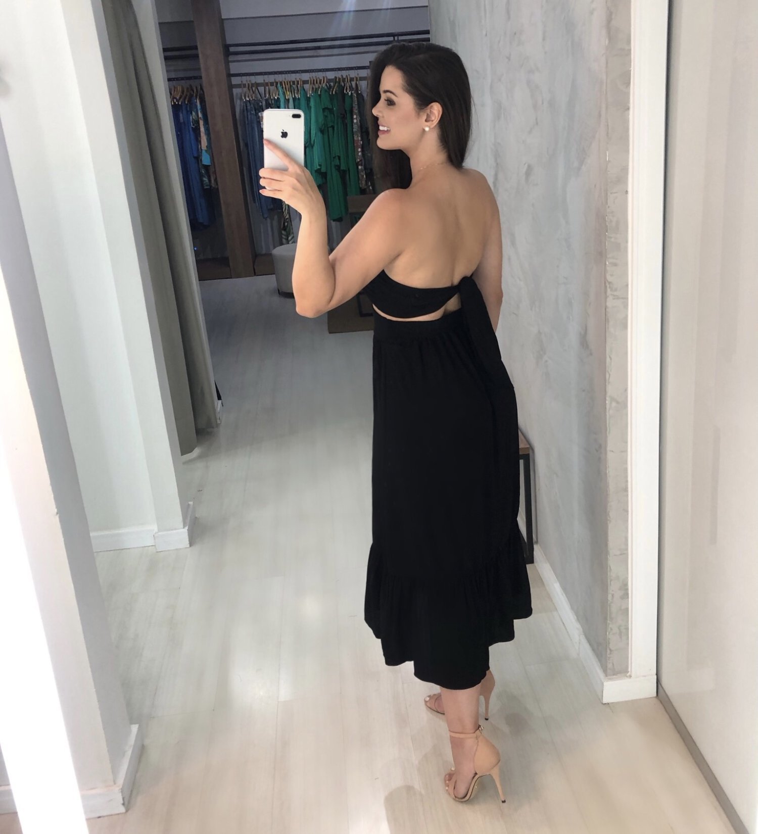 Saia Maria Eduarda - Preto - Image 3