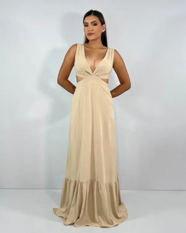 Vestido Miranda - Nude