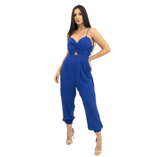 Macacão Cristina - Azul Royal