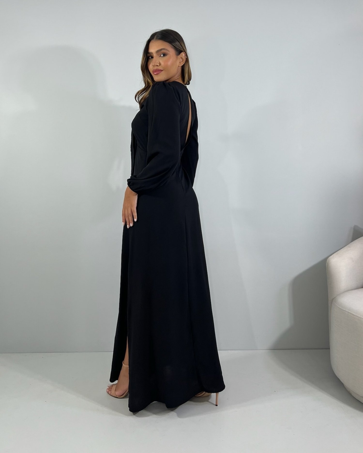 Vestido Mavi - Preto - Image 3