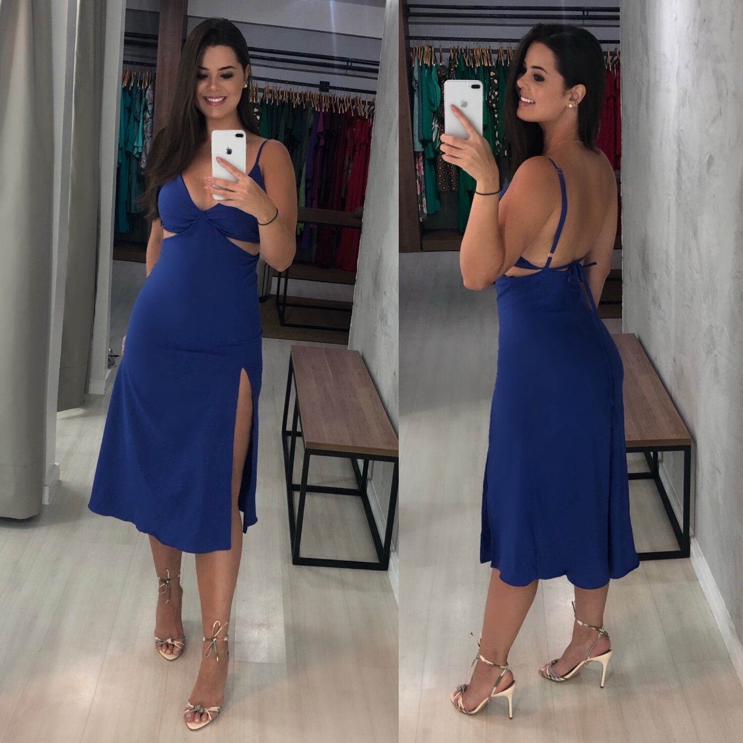 Vestido Lara - Azul Royal - Image 3