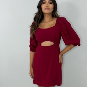 Vestido Yuna - Marsala - Image 1