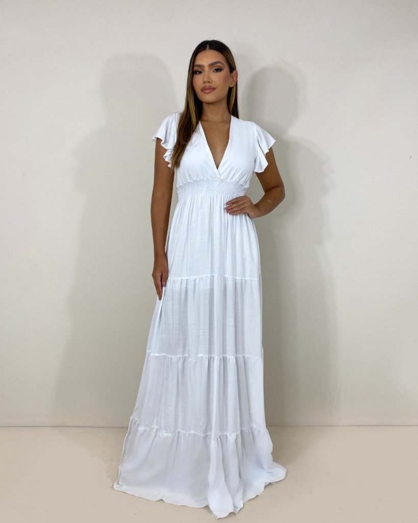 Vestido Laís Longo - Branco