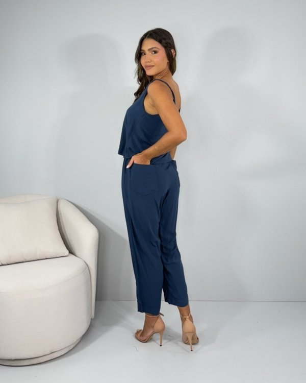 Conjunto Tácia - Azul Marinho