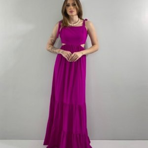 Vestido Pérola - Fúcsia - Image 3