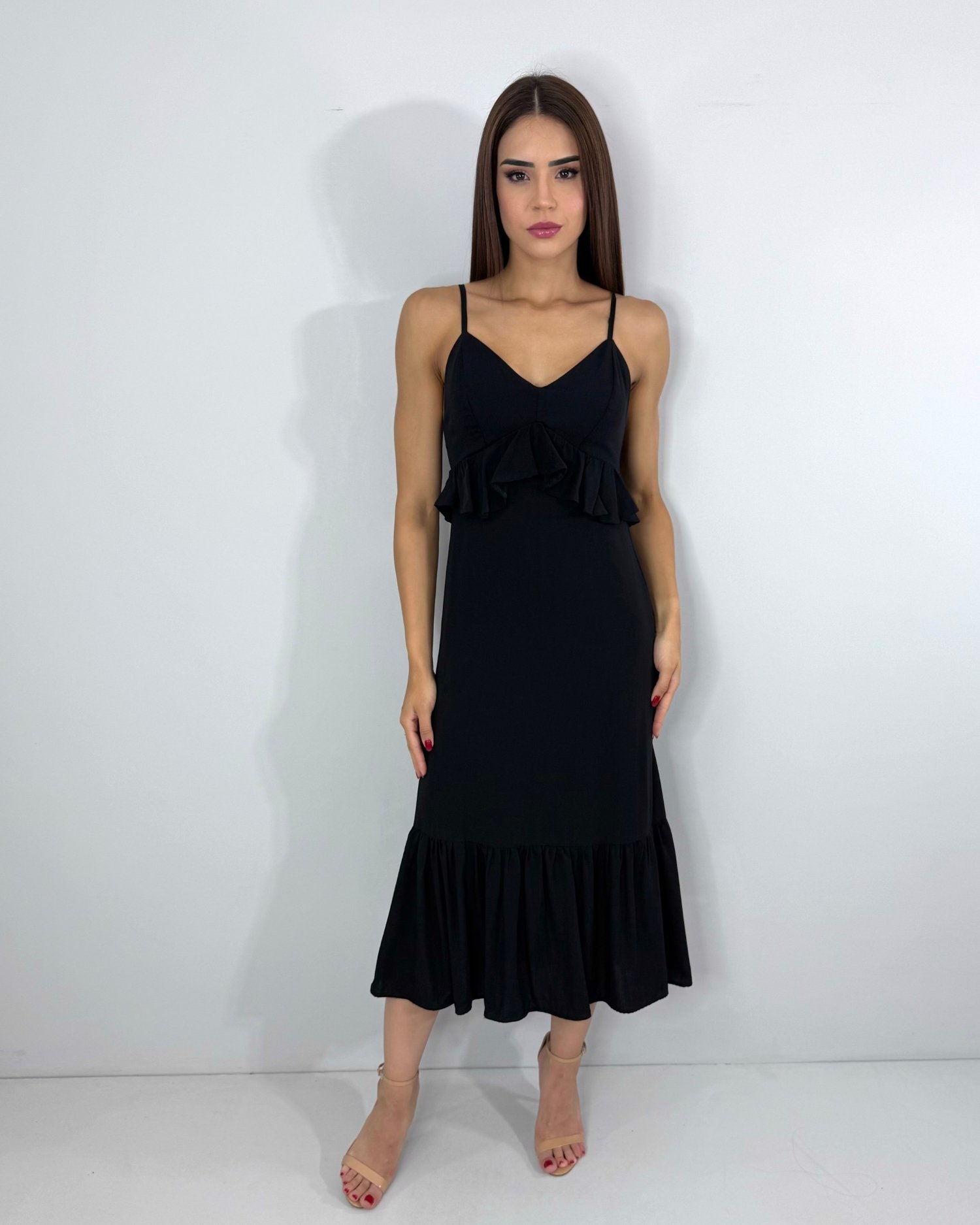 Vestido Maggie - Preto - Image 1