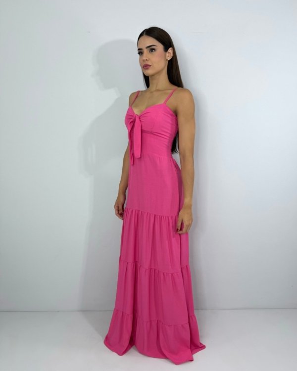 Vestido Camila - Rosa Chiclete