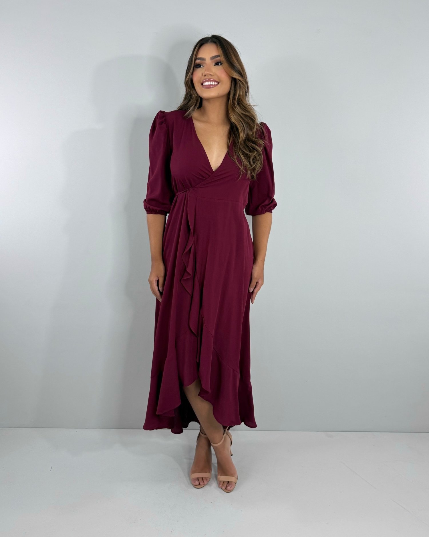 Vestido Berenice - Marsala - Image 4