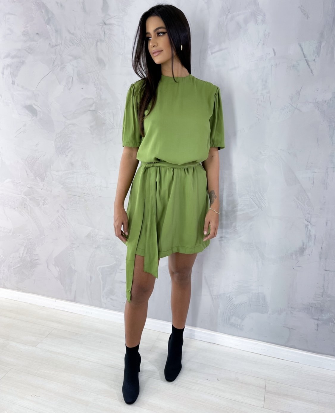 Vestido Elis - Folhagem - Image 2