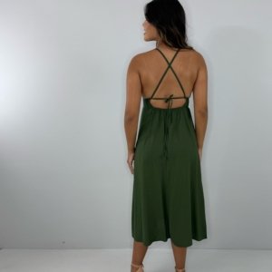 Vestido Heloína - Verde Militar - Image 4