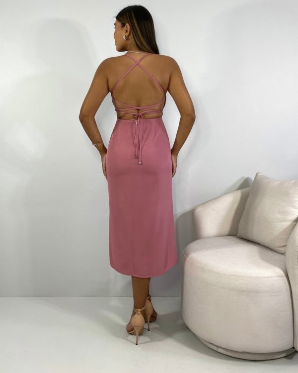 Vestido Edna - Rosê
