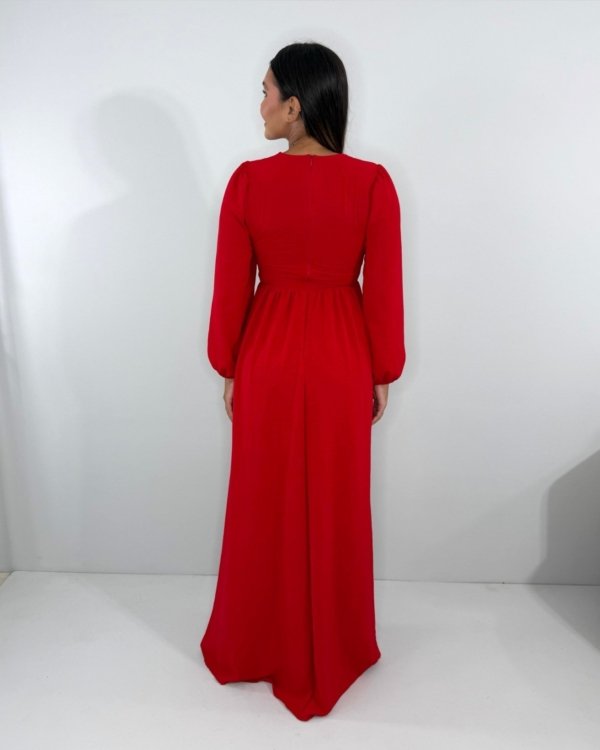 Vestido Magda - Vermelho