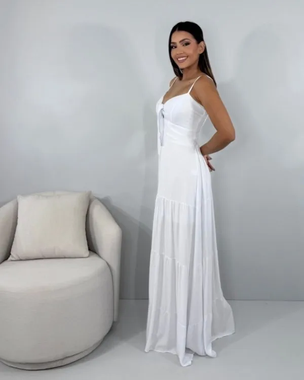 Vestido Camila - Branco