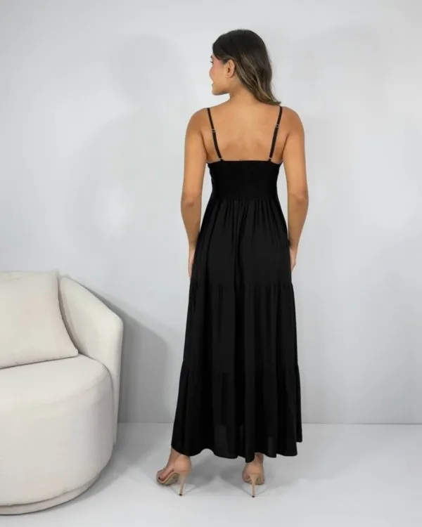 Vestido Helô - Preto