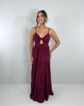 Vestido Cátia – Marsala