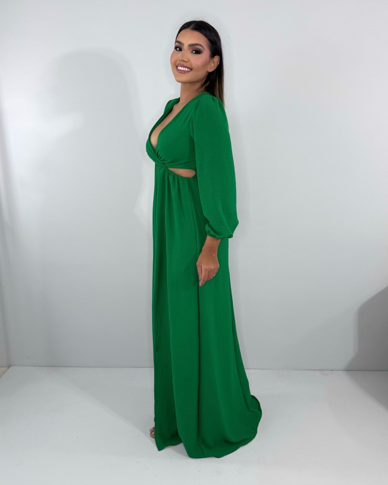 Vestido Magda - Verde Bandeira - Image 5