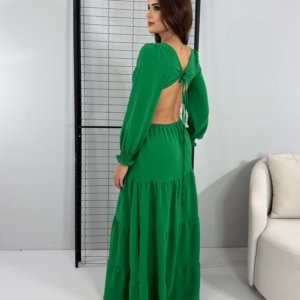 Vestido Rafaella - Verde Bandeira - Image 3