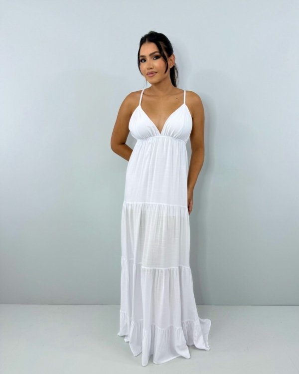 Vestido Sophia - Branco