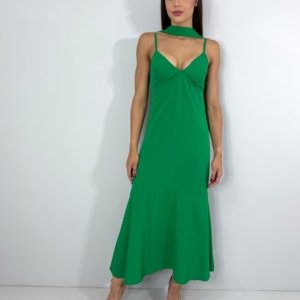 Vestido Carmem - Verde Bandeira - Image 2