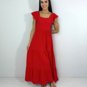 Vestido Tita - Vermelho - Image 1