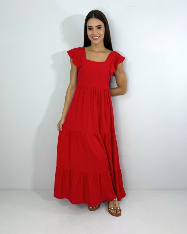 Vestido Tita - Vermelho