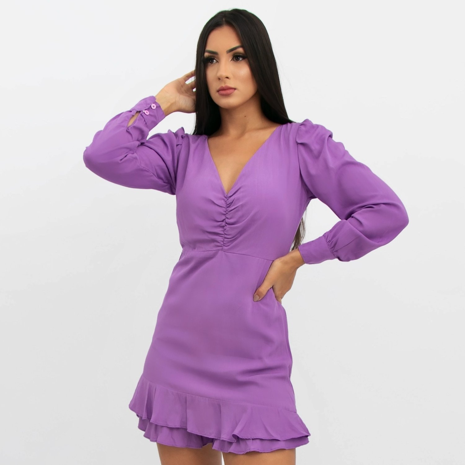 Macaquinho Tamires - Lilás - Image 1