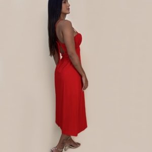 Vestido Ângela - Vermelho - Image 3