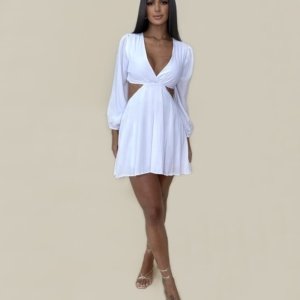 Vestido Leona - Branco - Image 1