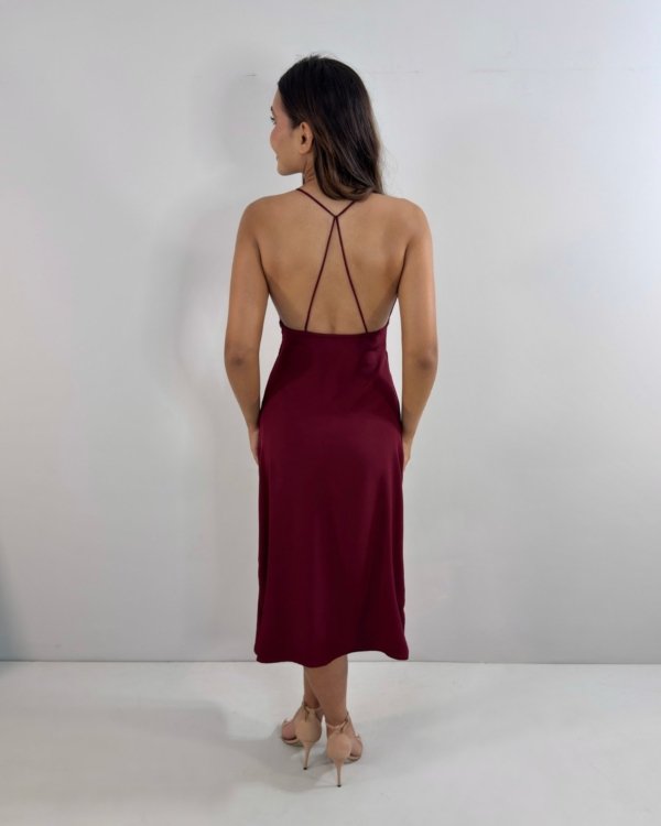 Vestido Ayra - Marsala
