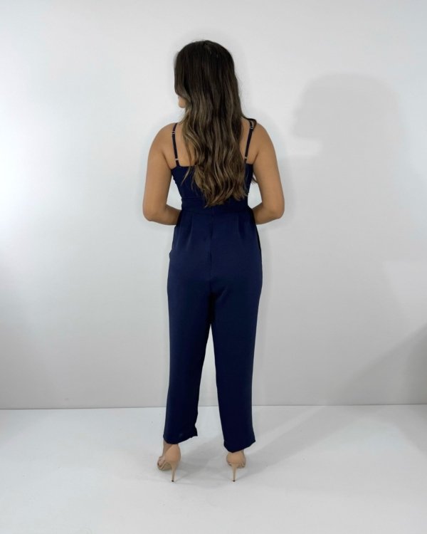 Macacão Jessy - Azul Marinho