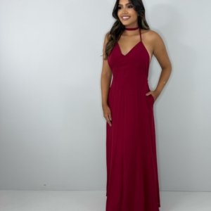 Vestido Victória - Marsala - Image 2