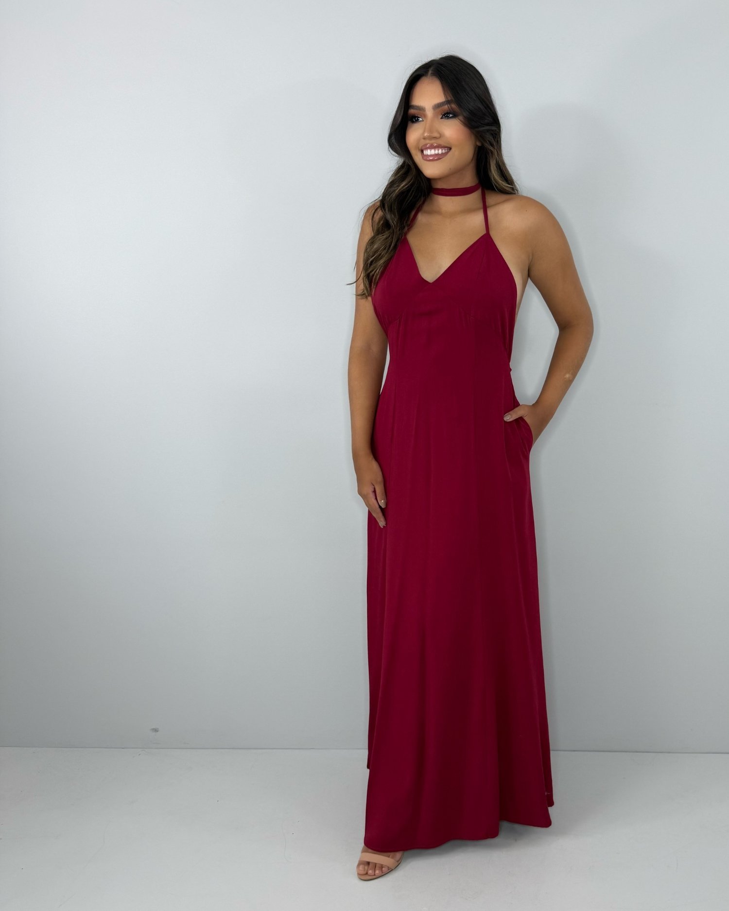 Vestido Victória - Marsala - Image 2