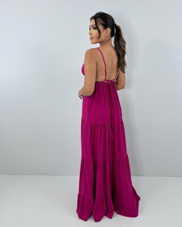 Vestido Sophia - Cereja