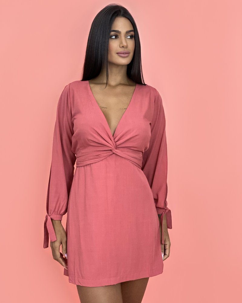 Vestido Marília - Rosê - Image 1