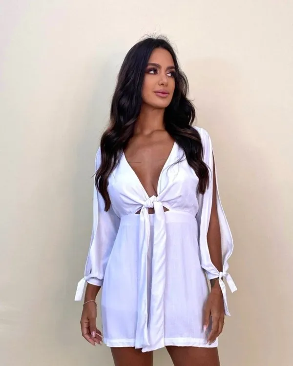 Vestido Marília - Branco