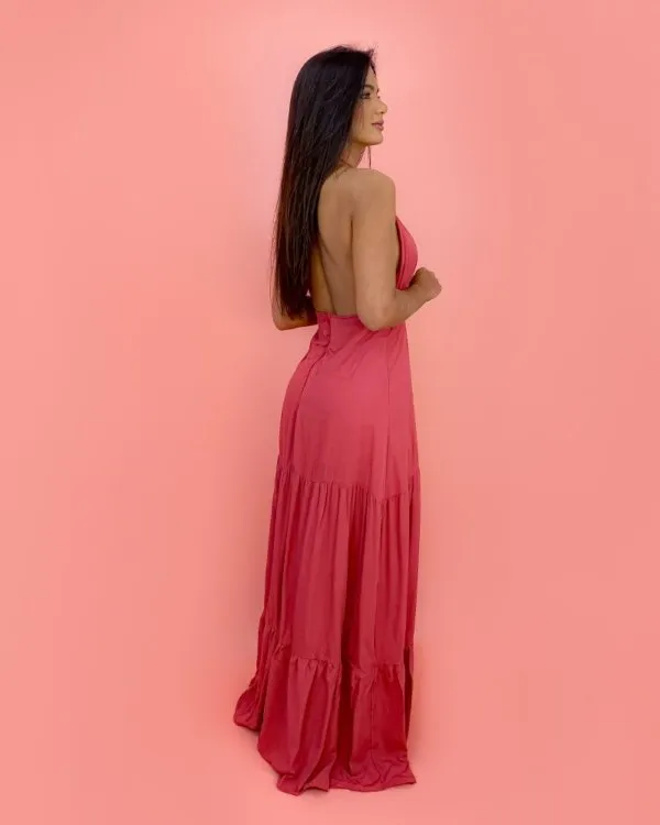 Vestido Janaína - Rosê