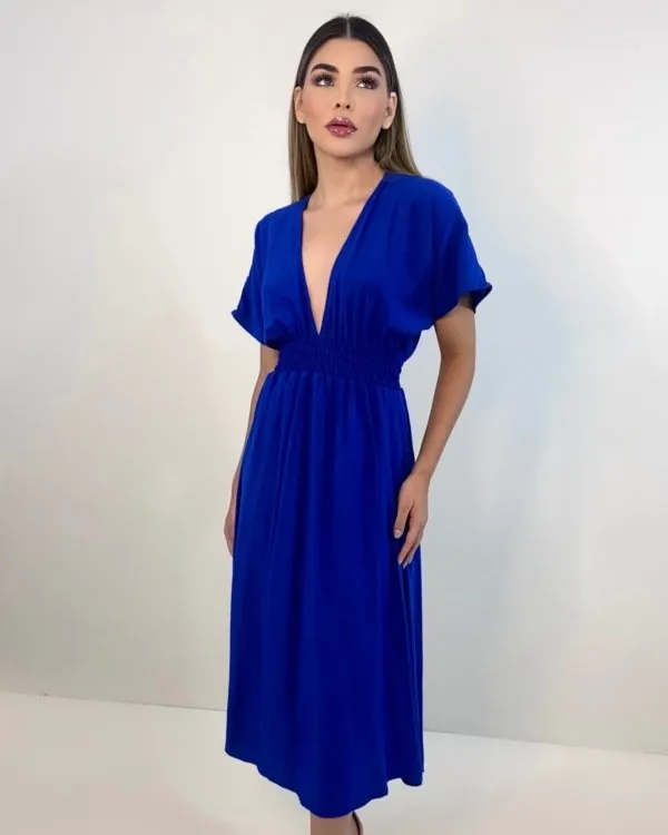 Vestido Marcela - Azul Royal