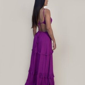 Vestido Michelle - Roxo - Image 3