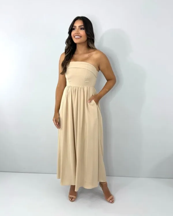 Vestido Perla - Nude