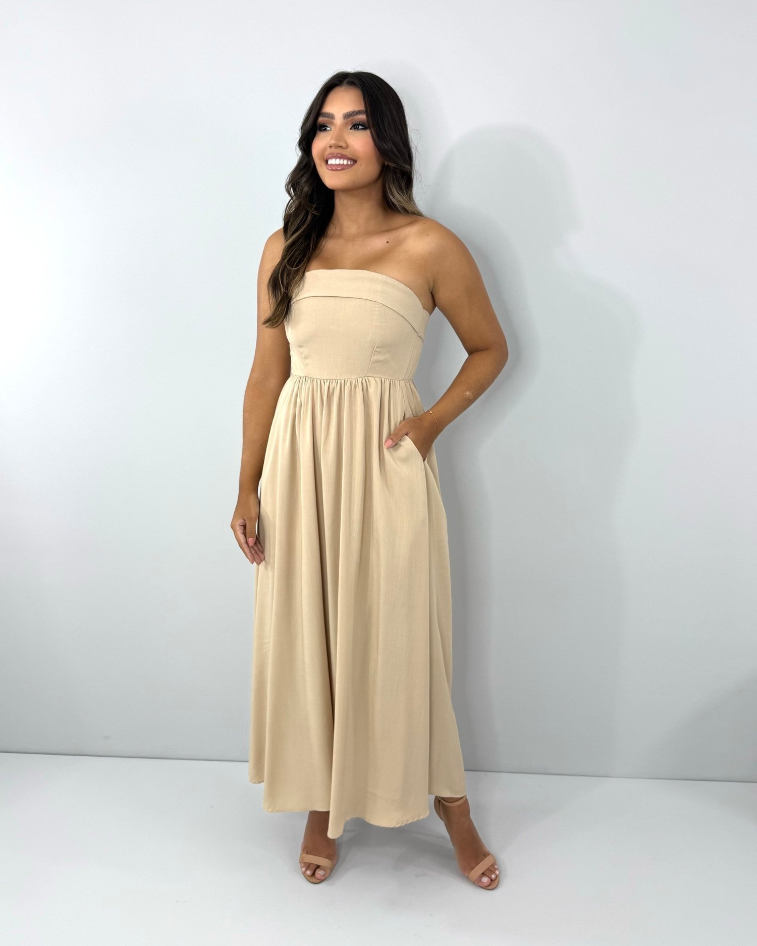 Vestido Perla - Nude - Image 2